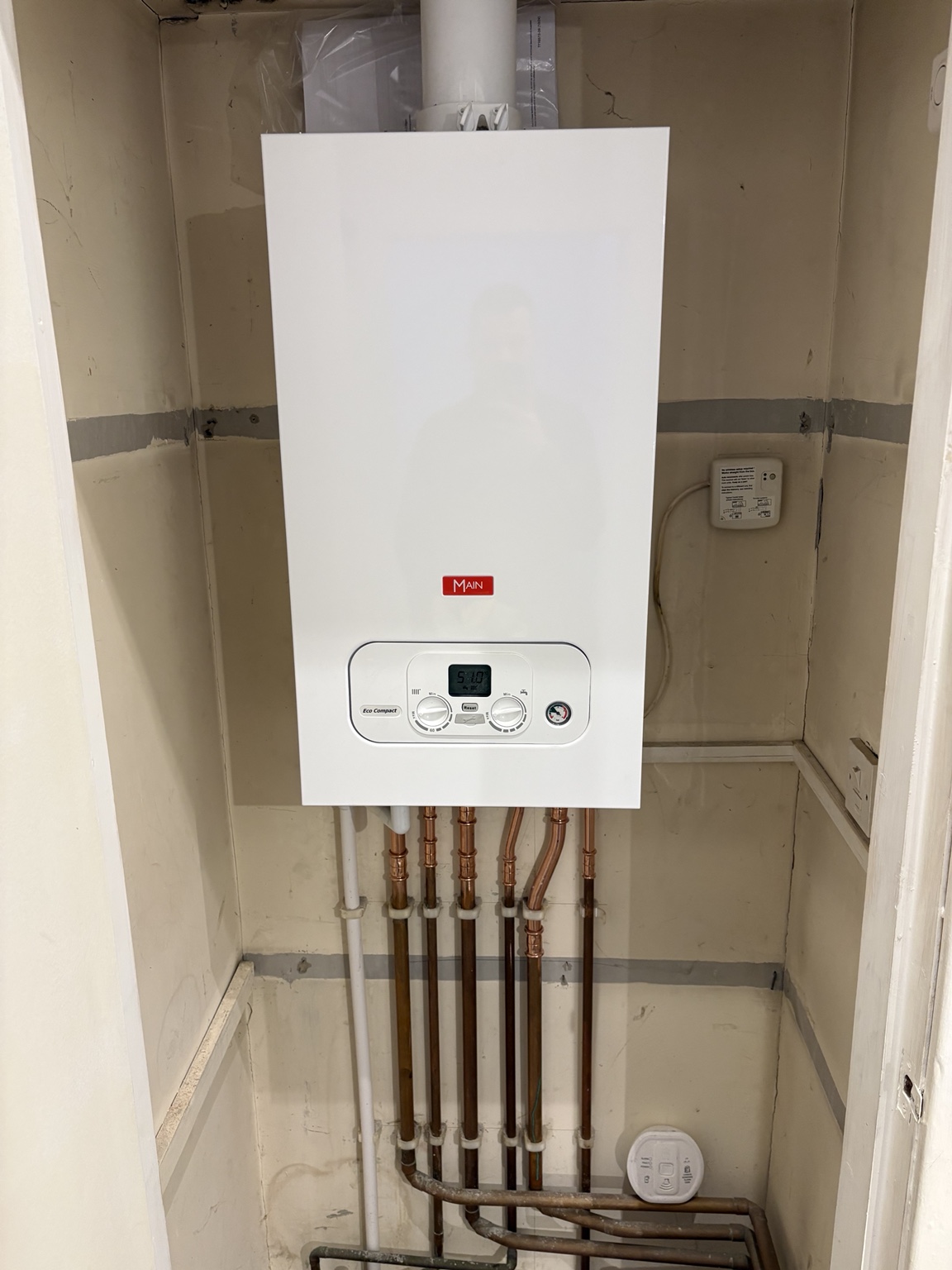 JMB boiler installation